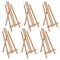 18" Large Tabletop Display Easel - Beechwood Artist A-Frame Display Stand, Wooden Easel for Painting, Canvas Stand, (Pack of 6) Classrooms Events Photo Picture Sign Holder
